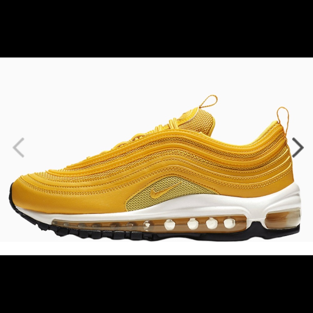 Nike yellow 97s